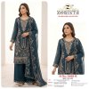 11002 A To D By Zorista Curuncy Silk Readymade Pakistani Suits